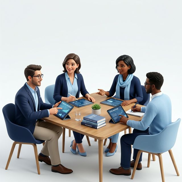 Academic Experts Collaborating at GCC Assignment Hub